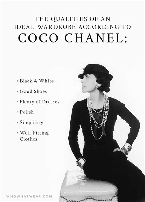 citate coco chanel moda|gabrielle Coco Chanel quote.